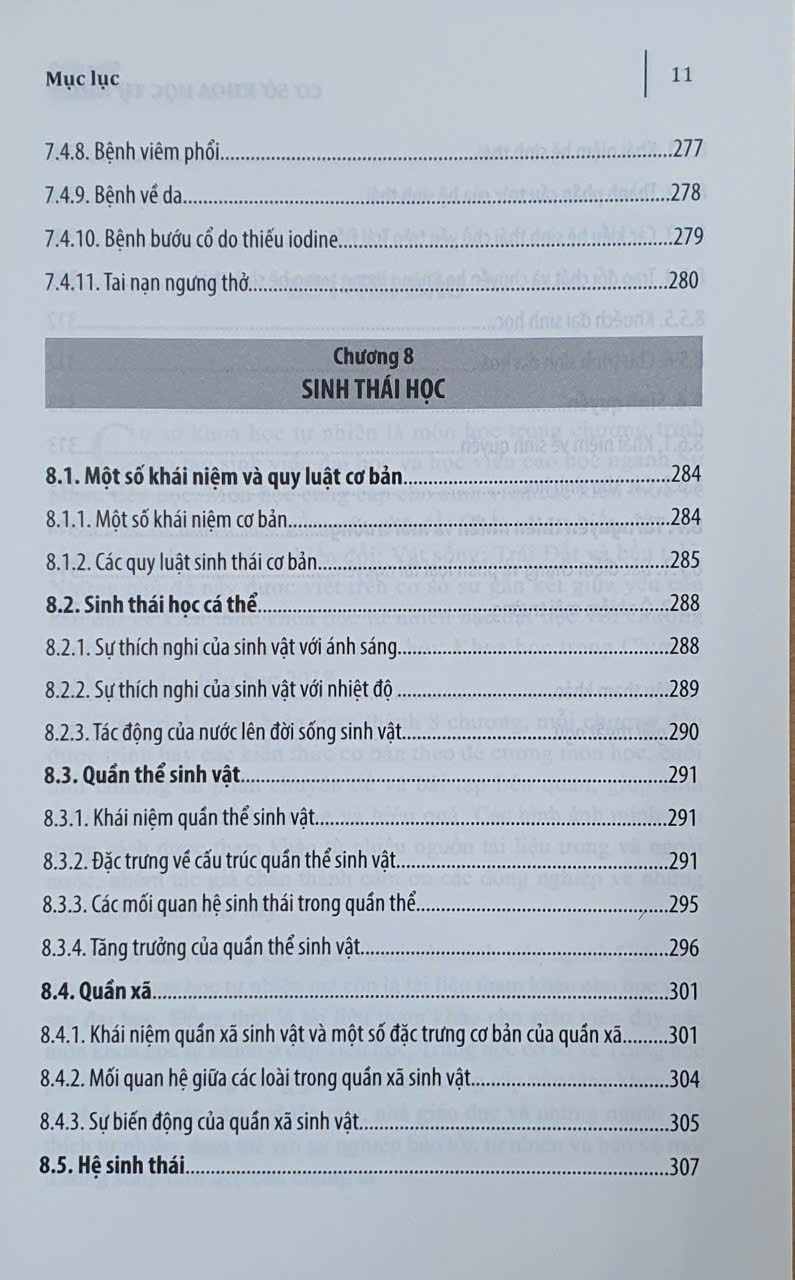 Sách - Giáo trình cơ sở khoa học tự nhiên