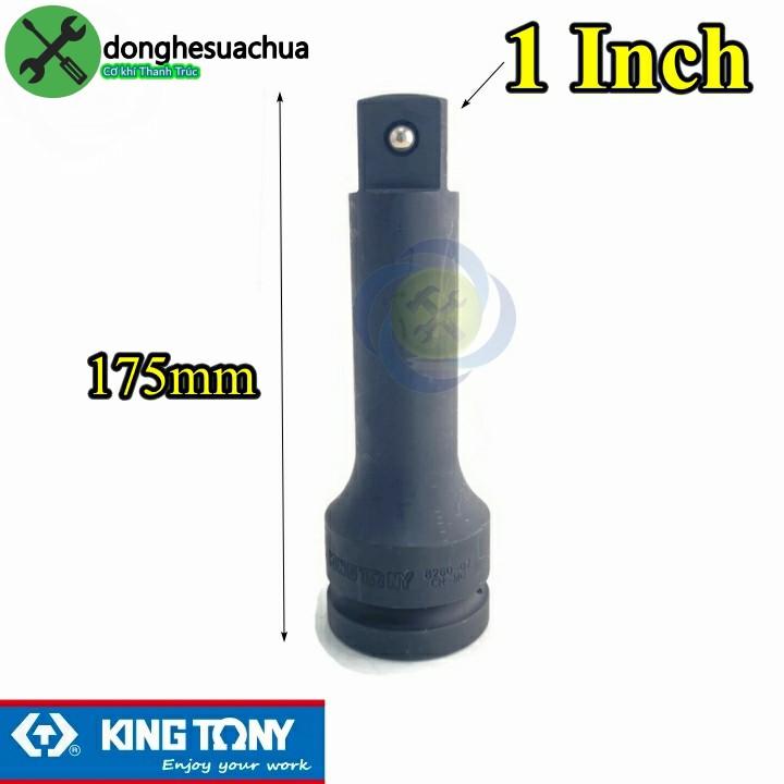Đầu nối đen 1 Inch Kingtony 8260-07P dài 175mm đầu vuông 25mm