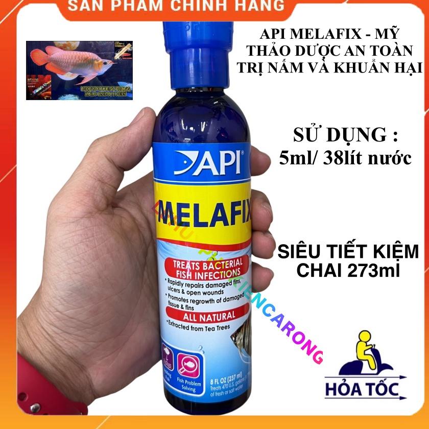 MELAFIX Dung Dịch Chữa Nấm Và Khuẩn Hại Cho Cá Cảnh Chai 118ml, 237ml, 473ml Chính Hãng API MỸ