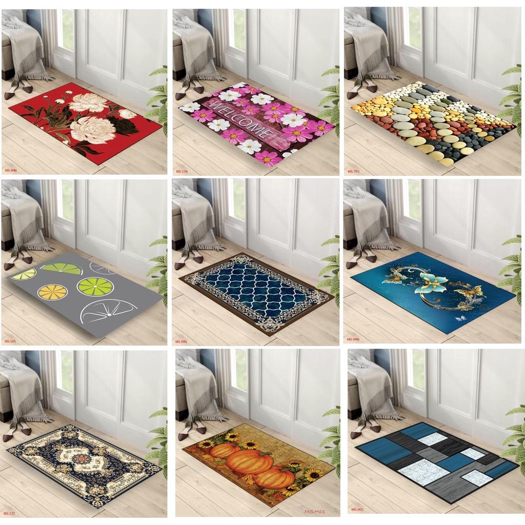 Thảm Lau Chân 3D In Hình