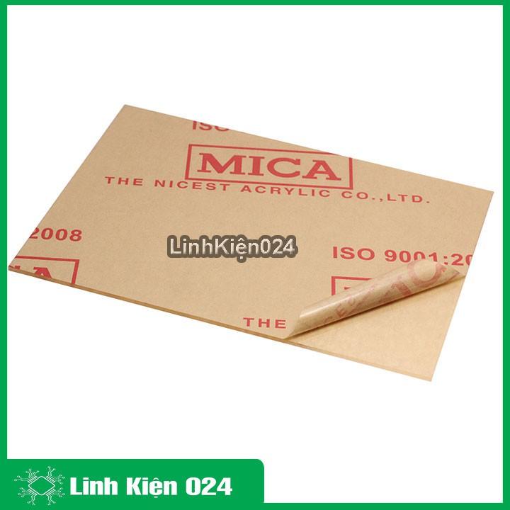 Mica Trong Đài Loan Dày 3mm Kích Thước 20x30cm