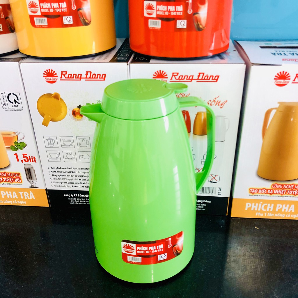 Phích nước pha trà 1542 N2 1,5 Lít Rạng Đông
