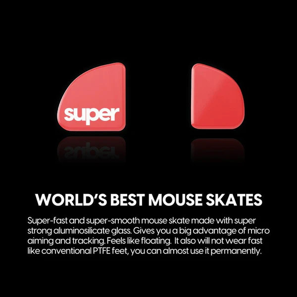 Feet chuột Pulsar Superglide 2 - Zowie EC Wireless Series - Hàng Chính Hãng