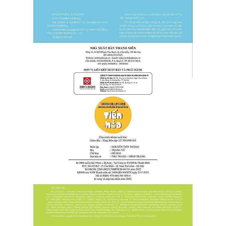 Sách Infographics - Bách khoa tri thức bằng đồ họa cho trẻ em