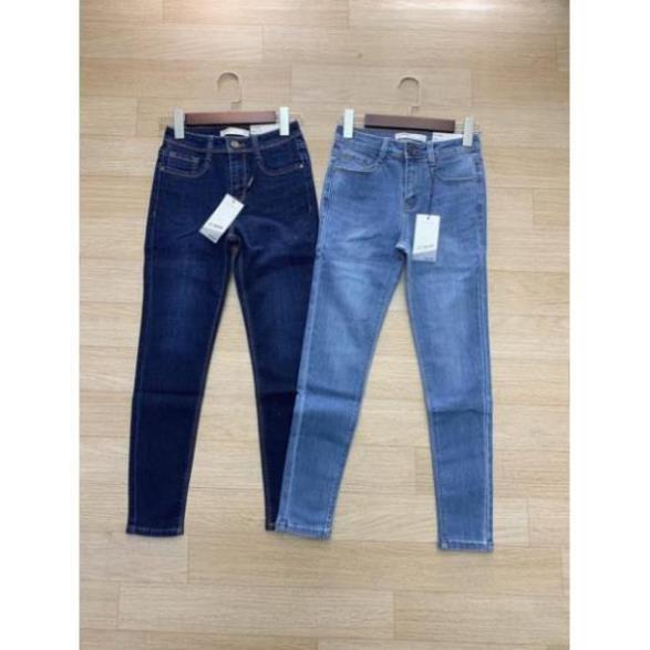 Quần jeans nữ VNXK cao cấp dáng skin