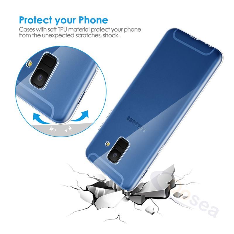 Ốp lưng dẻo silicon dành cho samsung galaxy A6 2018