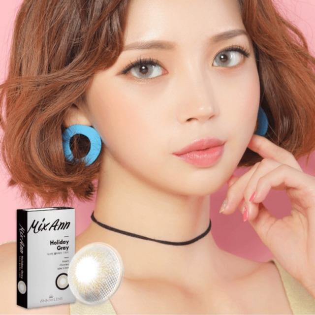 Áp Tròng Mixann Holiday Gray 14.0mm - Kính Áp Tròng FAIRY SHOP CONTACT LENS