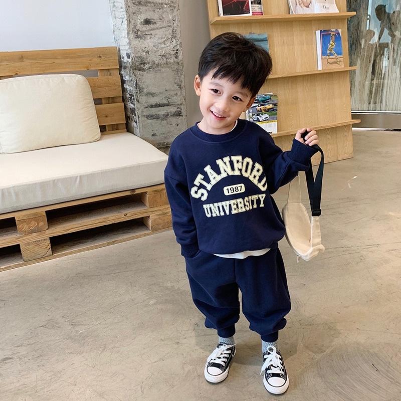 ÁO NỈ STANFORD DÀI TAY BÉ TRAI 15-30KG