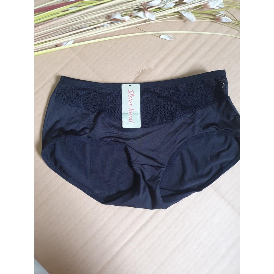 Quần Lót Thái Phối Ren Siêu Bền Free Size từ: 50-60kg, Nhập Khẩu, lưng cao, ôm trọn body, hông đầy đặn, chất