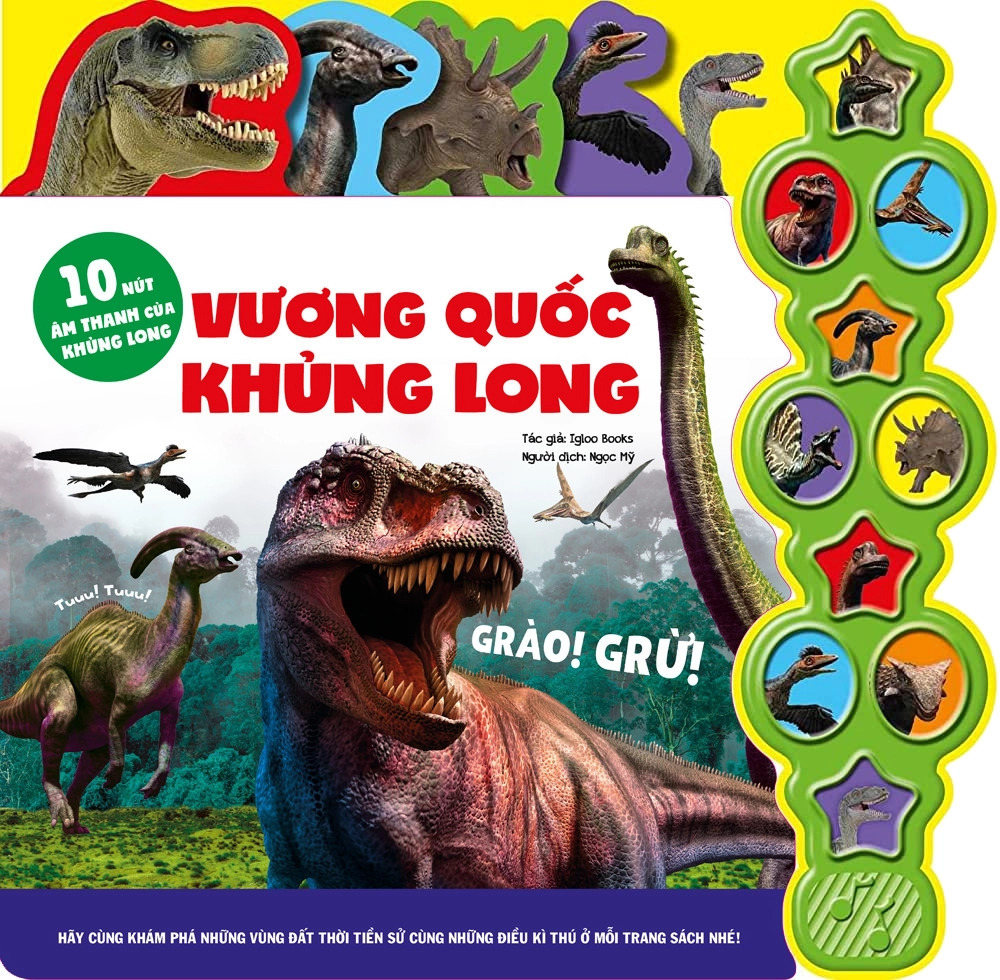 Vương Quốc Khủng Long - 10 Nút Âm Thanh Của Khủng Long