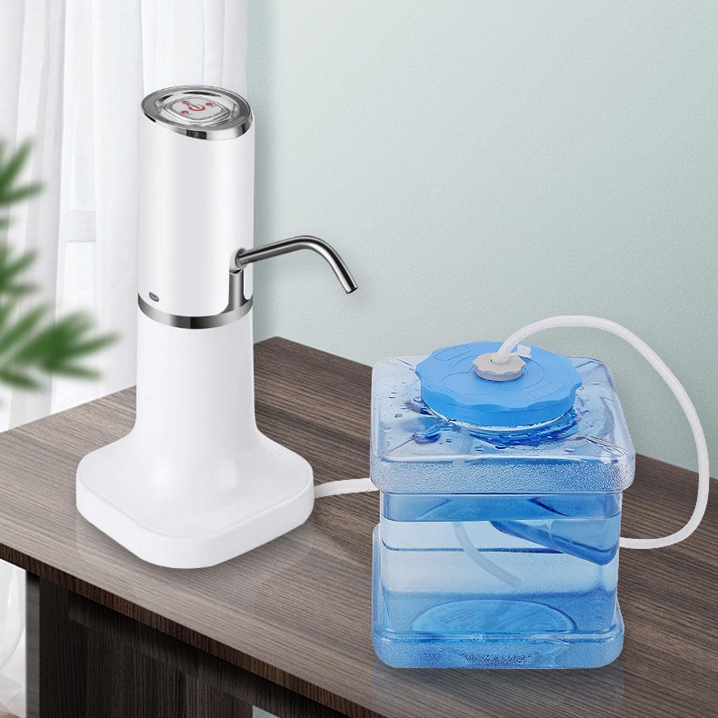 Water Bottle Pump Intelligent Quantitative USB Charging for Camping