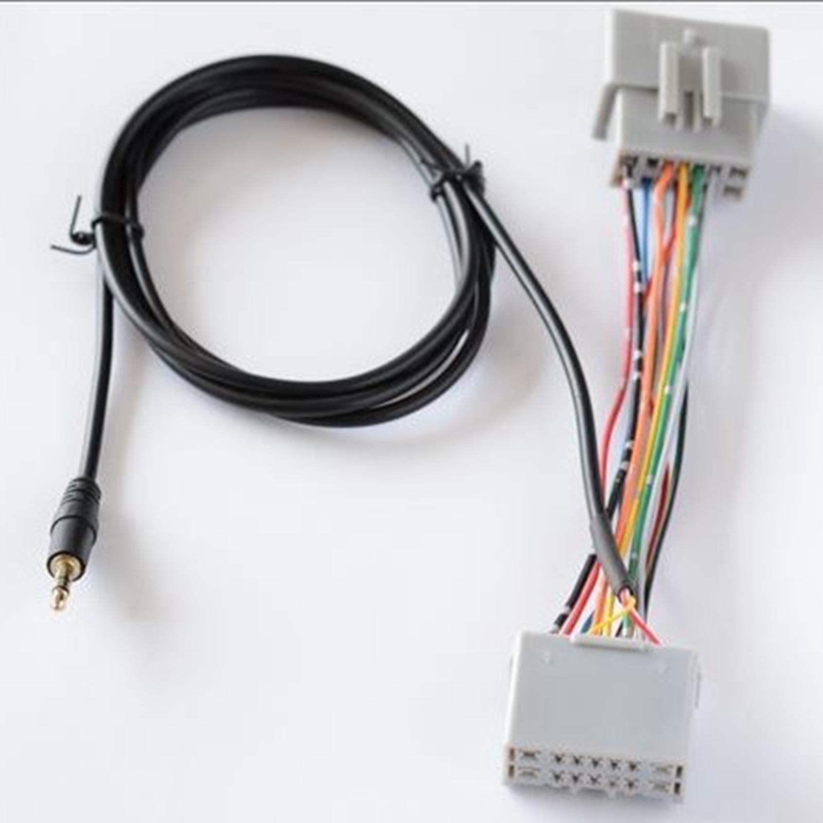 Car AUX Wiring Radio Plug Cable/ Bluetooth Adapter/ AUX Amplifier Filter /Car Audio Receiver Fits for Volvo