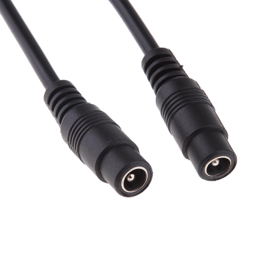 2Pcs 5.5*2.5mm Male to 5.5*2.1mm Female Adapter Cable