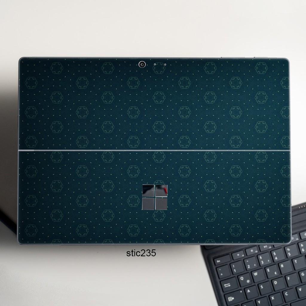 Skin dán hình Hoa văn sticker x38 cho Surface 3 2015; Go, Go 2, Go 3; Pro 2 3 4 5 6 7 8 X