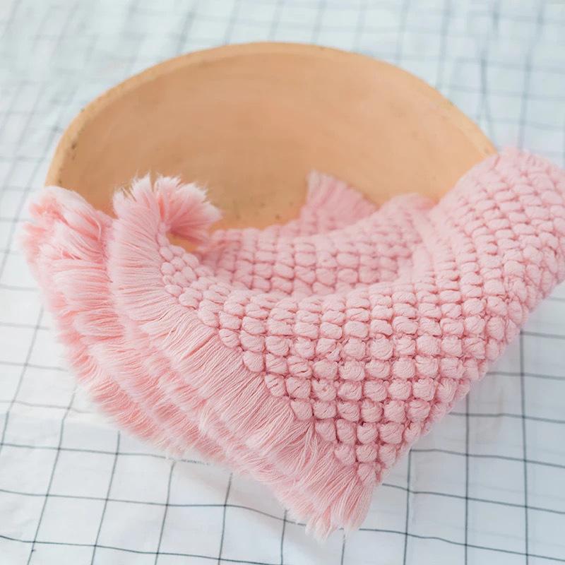 Bé Sơ Sinh Đạo Cụ Chụp Ảnh Hình Ảnh Cho Bé Trang Phục Trẻ Sơ Sinh Cotton Dệt Kim Bọc Nursling Chăn Mềm Mại Đầm Cho Bé Trai Bé Gái Chần Gòn