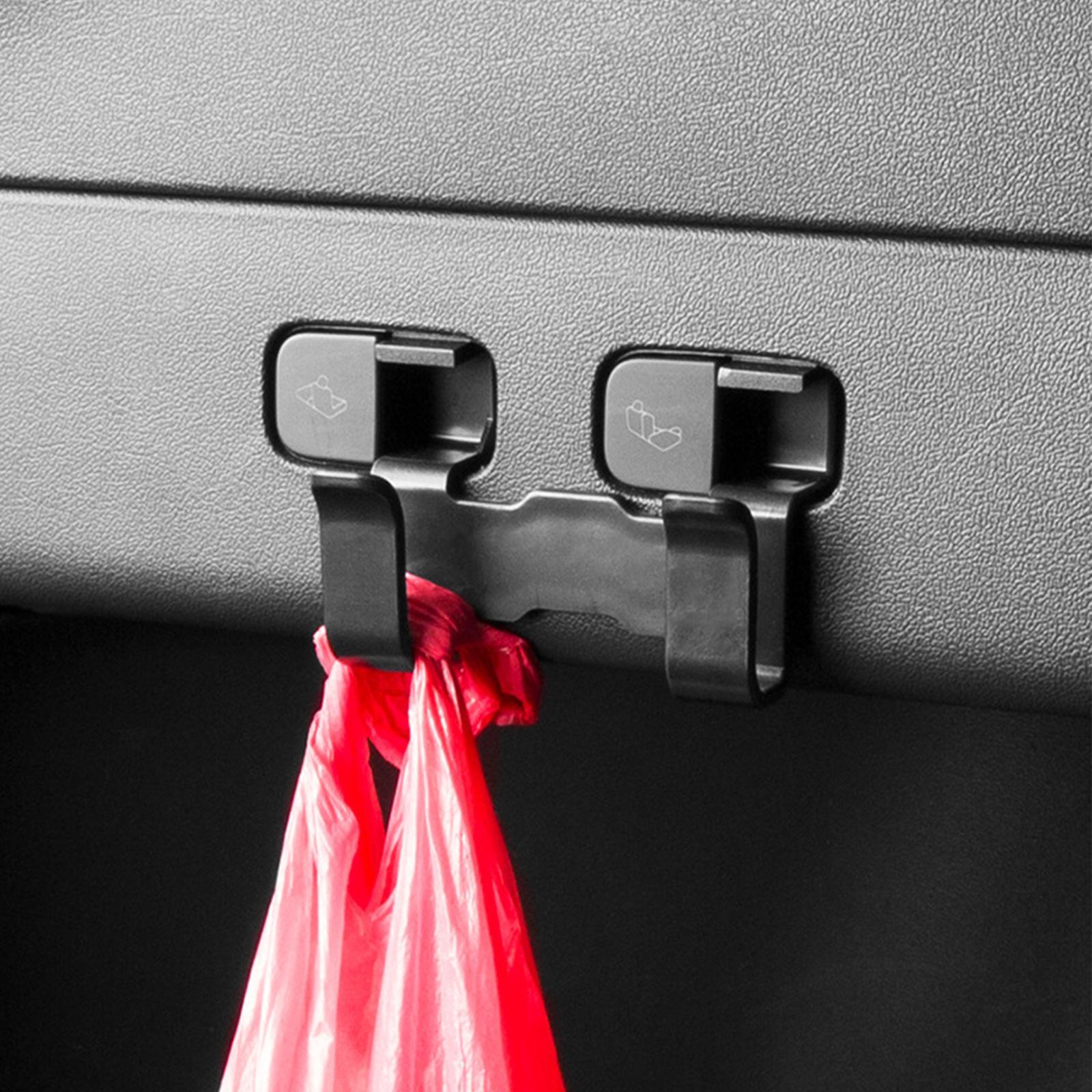 Car Rear Trunk Hook Hanger Storage Organizer Umbrella Trunk Grocery Bag Hook Holder for Model Y Durable