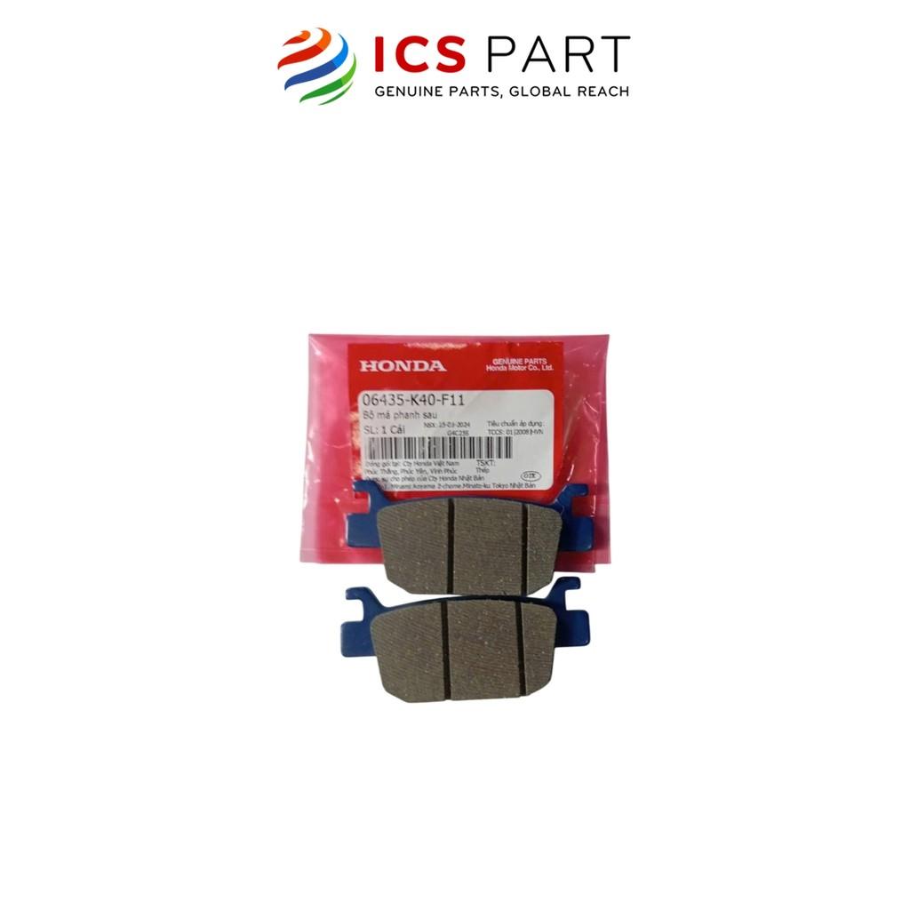 Bộ Má Phanh Sau (Má Đĩa) HONDA Sh 125, Sh 150 (06435K40F11)