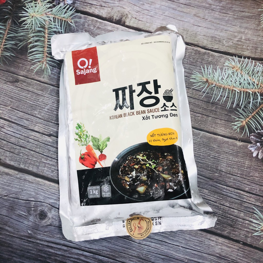 1kg Sốt Tương Đen Osajang