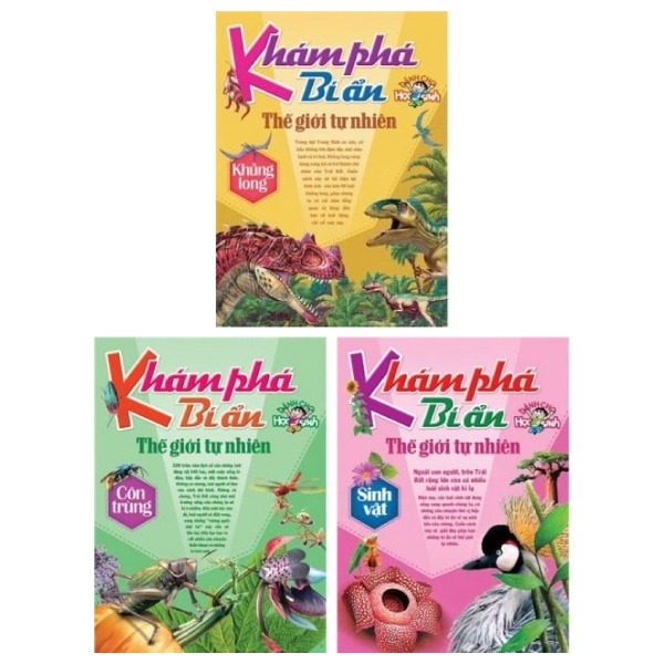 Combo Khám Phá Bí Ẩn Thế Giới Tự Nhiên Dành Cho Học Sinh