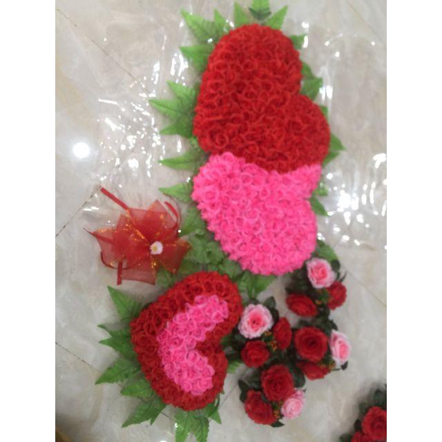 Bộ hoa xe cưới