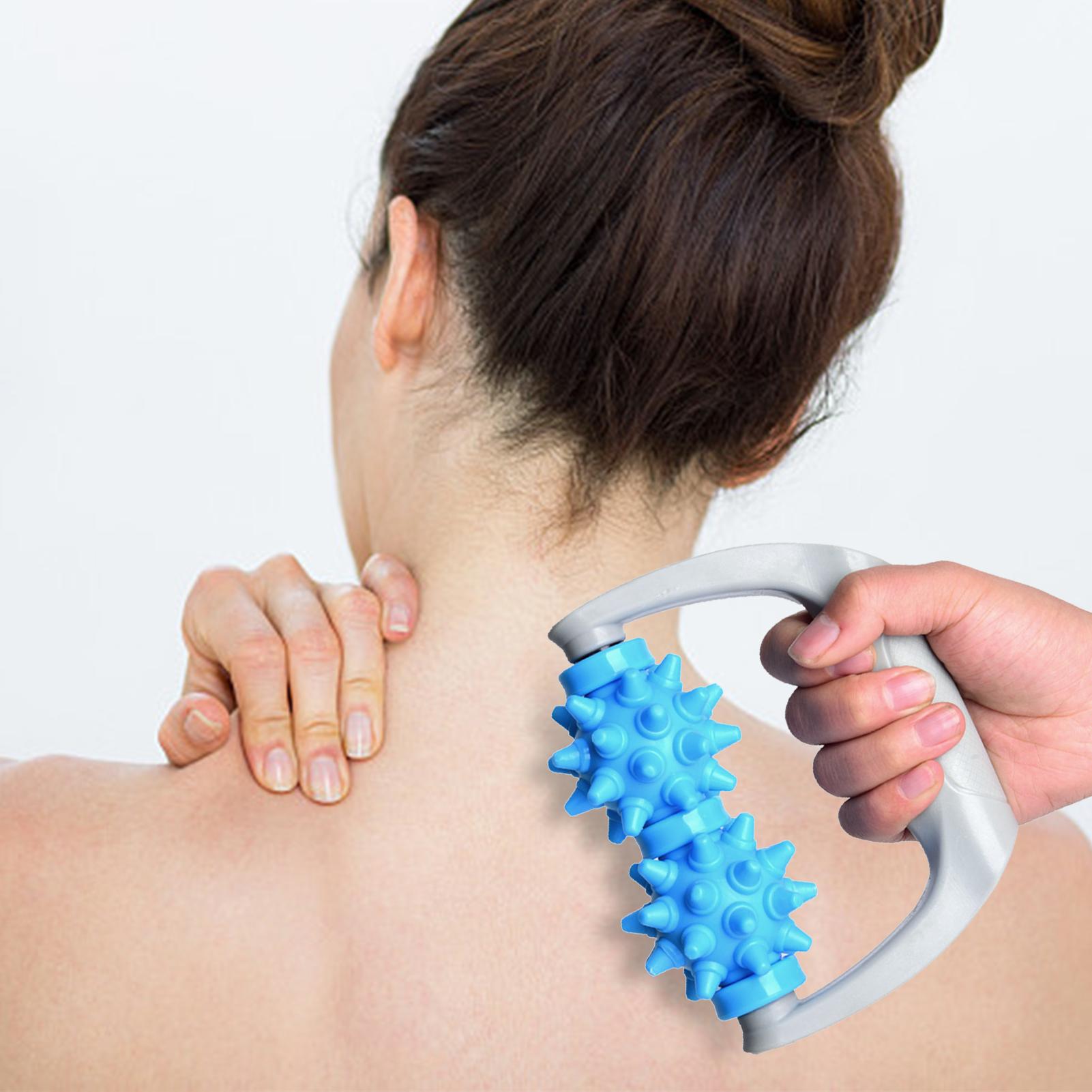 Thiết bị massage cầm tay, bằng con lăn có gai, thư giãn toàn thân