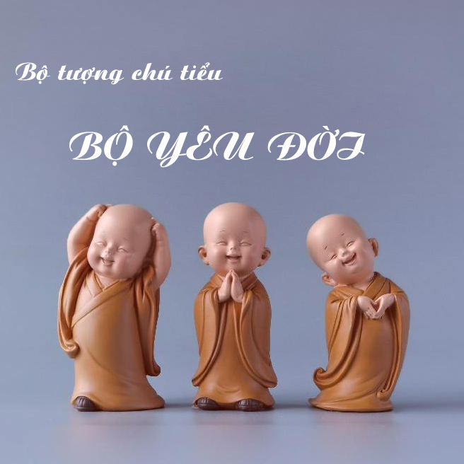 Bộ 12 chú tiểu áo nâu vui đời