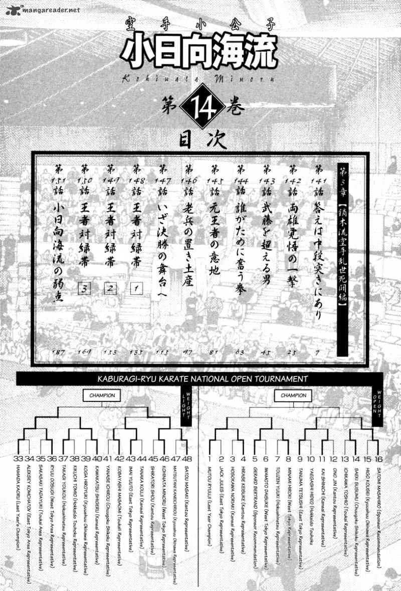 karate shoukoushi kohinata minoru chapter 141 4