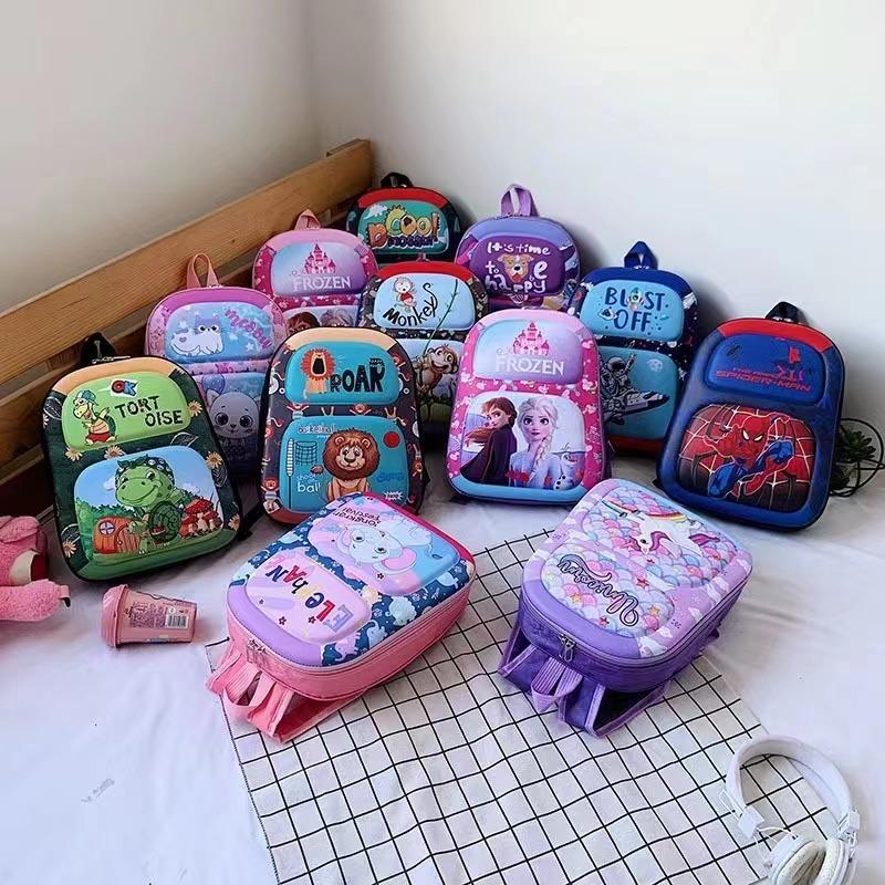 Ba Lô Cho Bé Mẫu Giáo &amp; Cấp 1 Từ 3-7 Tuổi Muôn Thú 12 Mẫu BLT19