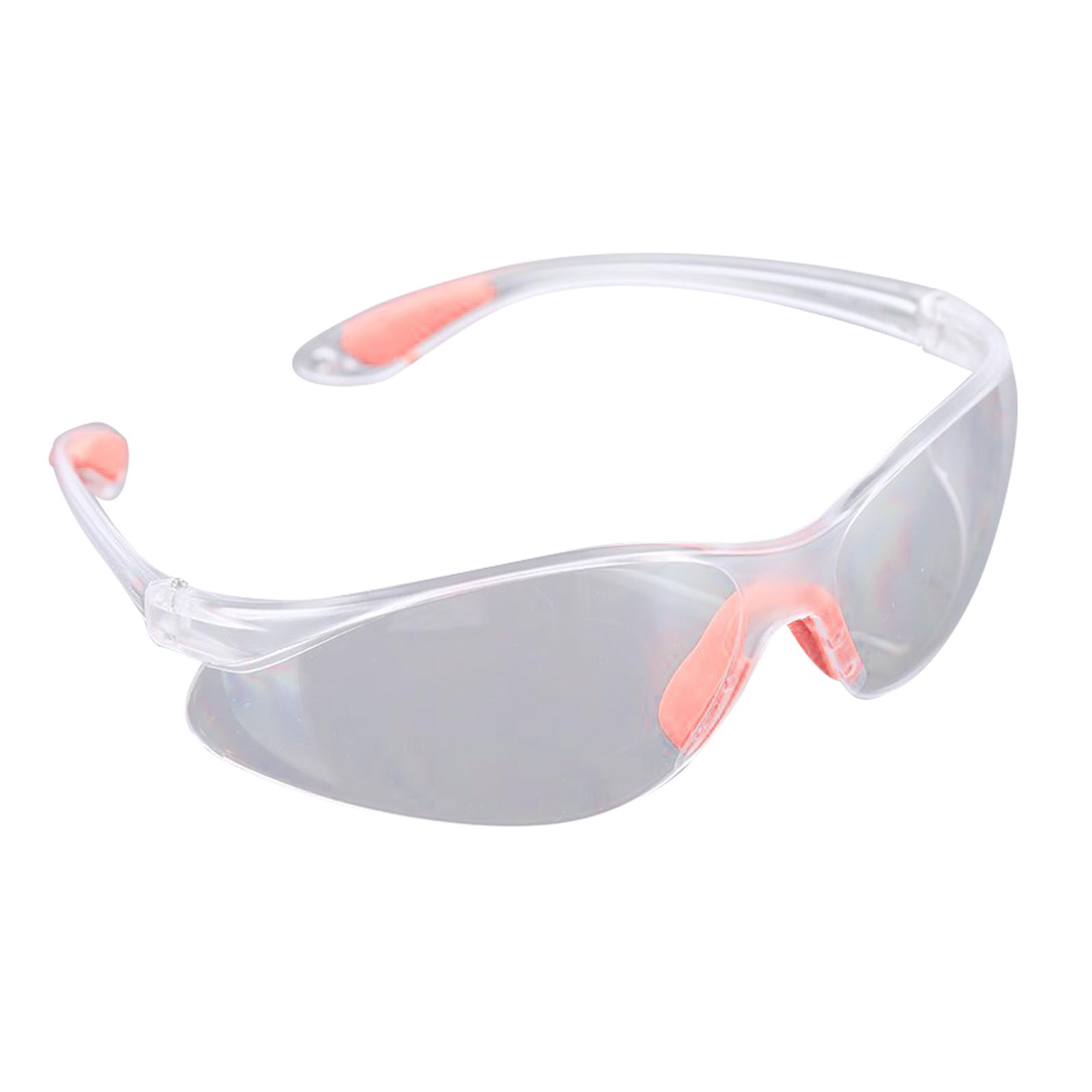 2xSafety Glasses Transparent Work Glasses Perfect Eye Protection for Women Men White