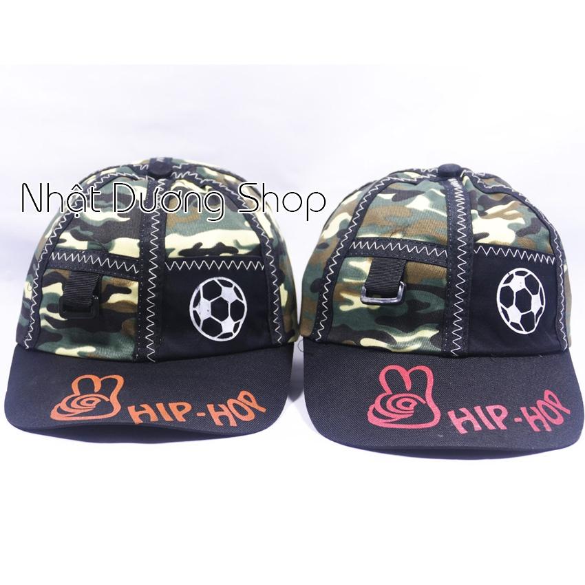 Nón hiphop Răn ri nhí cho trẻ em- Chất liệu vải Cotton cao cấp tạo cảm giác êm ái cho bé