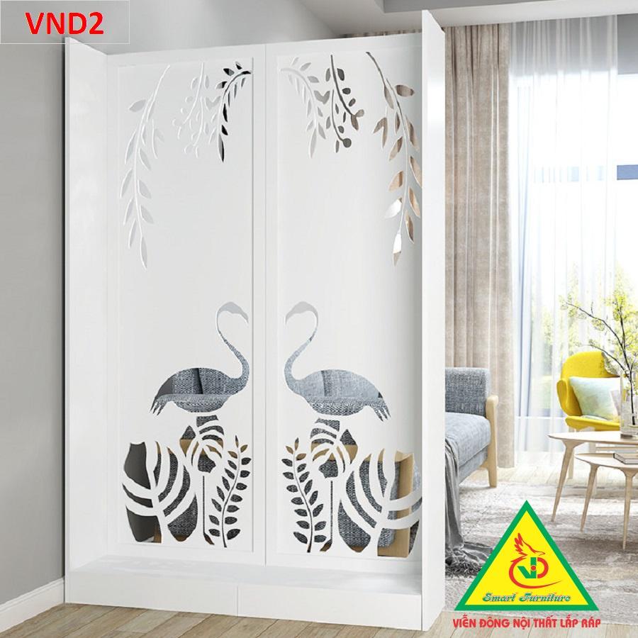 Vách ngăn tủ kệ VND3- Nội thất lắp ráp Viendong Adv