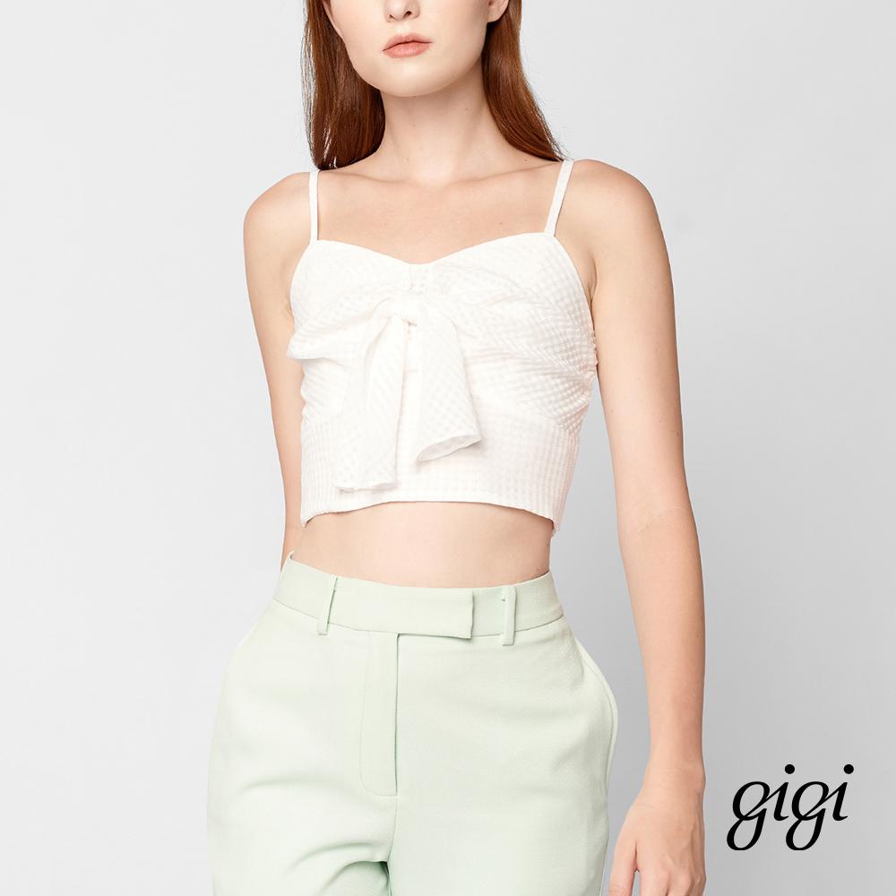 GIGI - Áo croptop nữ hai dây Ruffle Tie Camisole G1201T211205-00