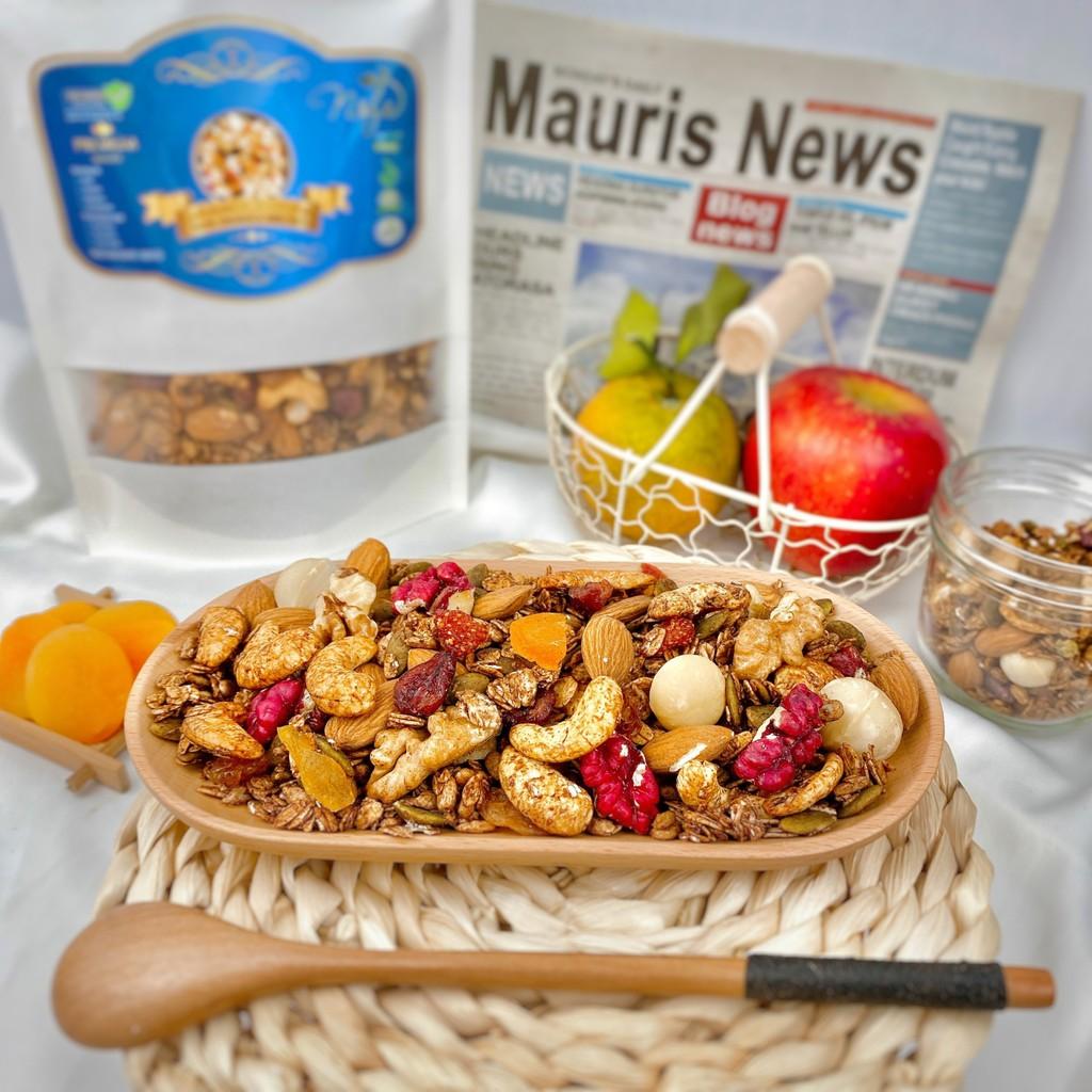 Ngũ cốc giảm cân Granola NOFA không đường siêu hạt Ăn kiêng