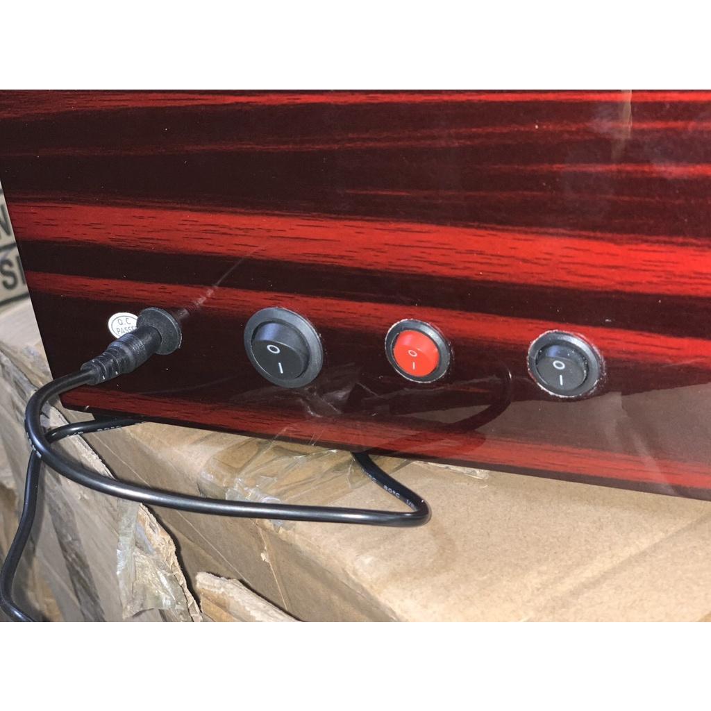 Hộp đựng đồng hồ cơ 4 xoay 6 cố định cái có led cao cấp 0183