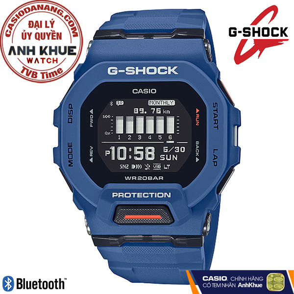 Đồng hồ nam dây nhựa Casio G-Shock chính hãng GBD-200-2DR (45mm)