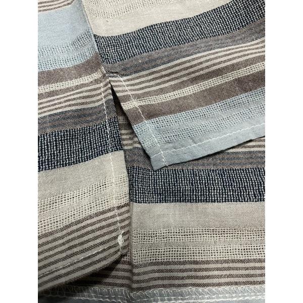 Áo sọc linen nữ