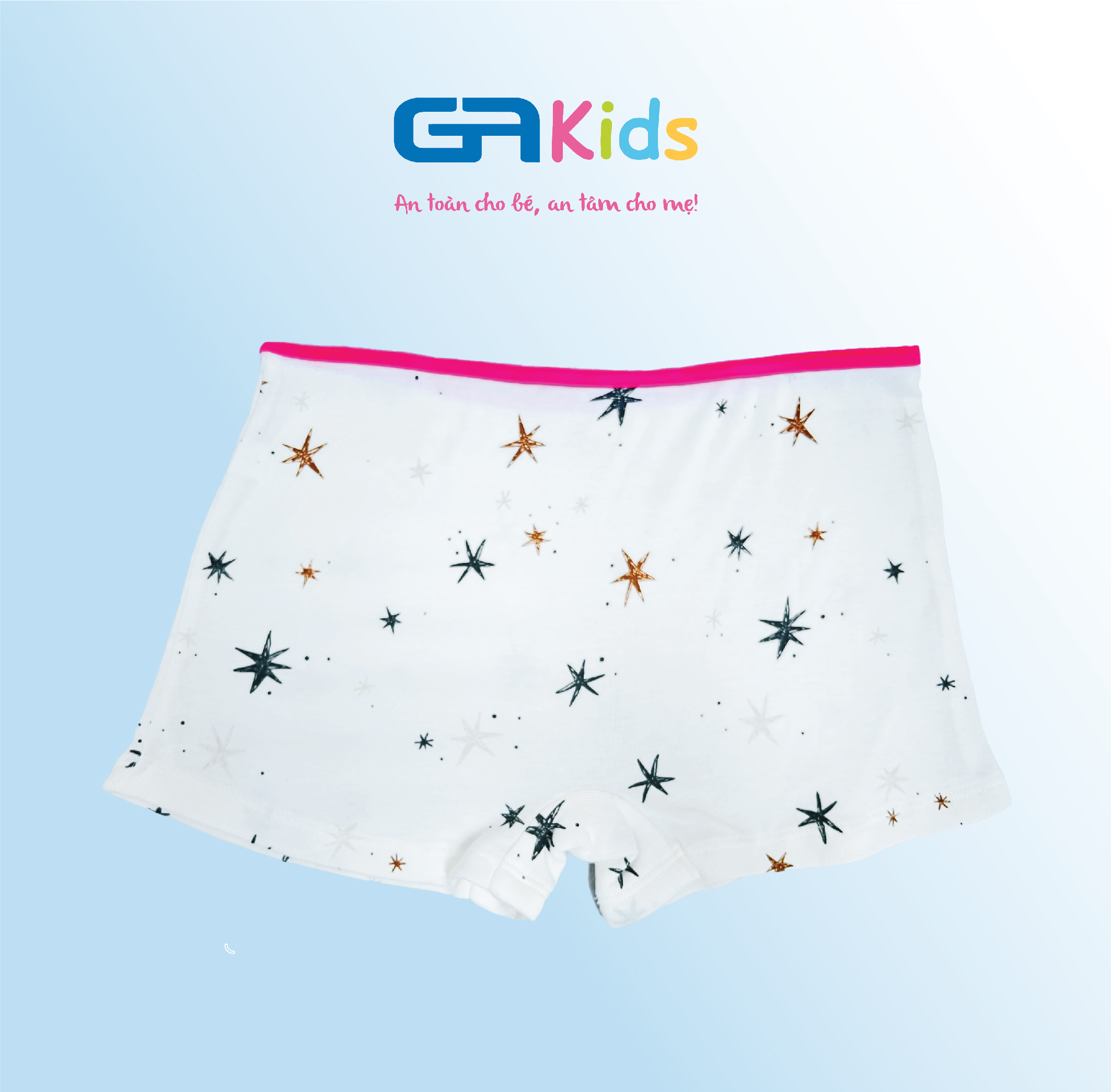 Set 7 Quần Lót Boxer Bé Trai GAKIDS - Cotton Cao Cấp, Thấm Hút Tốt, Thoải Mái Cho Bé Năng Động Cả Ngày