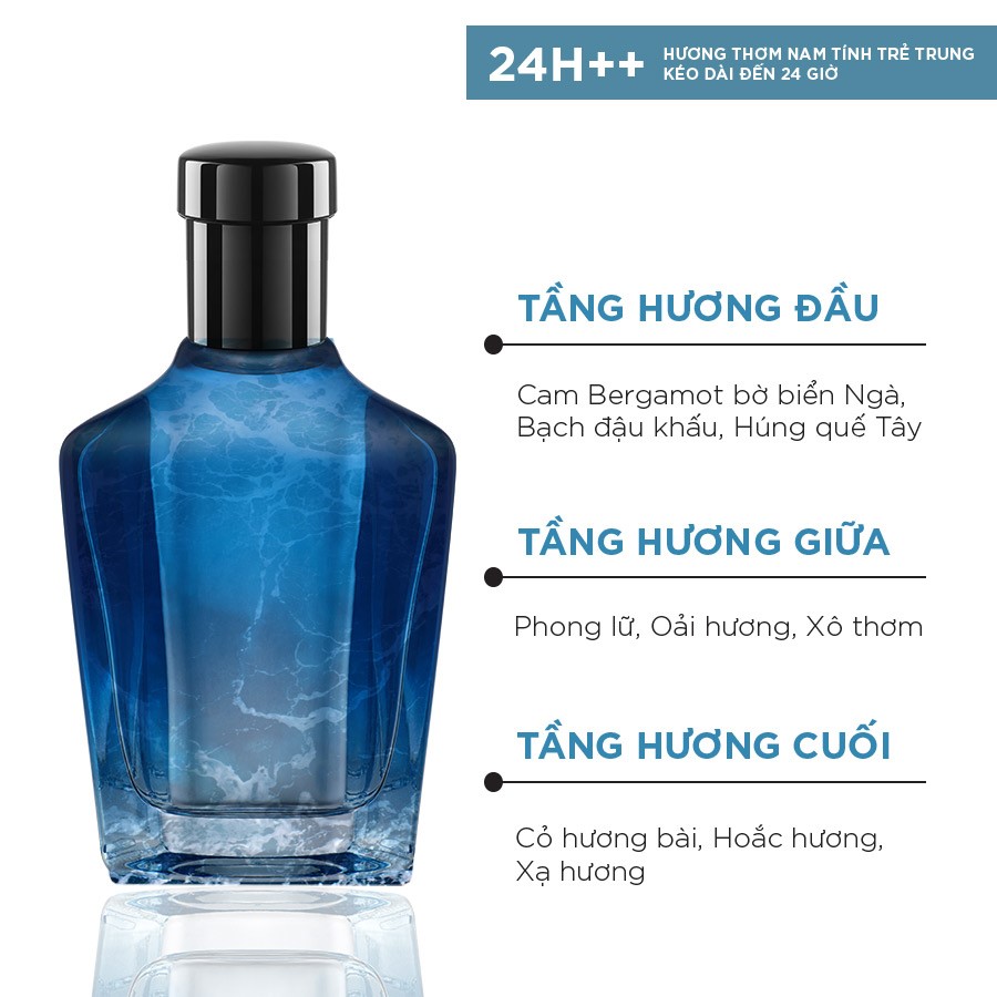 Nước hoa nam Dynik hương biển sành điệu 50ml