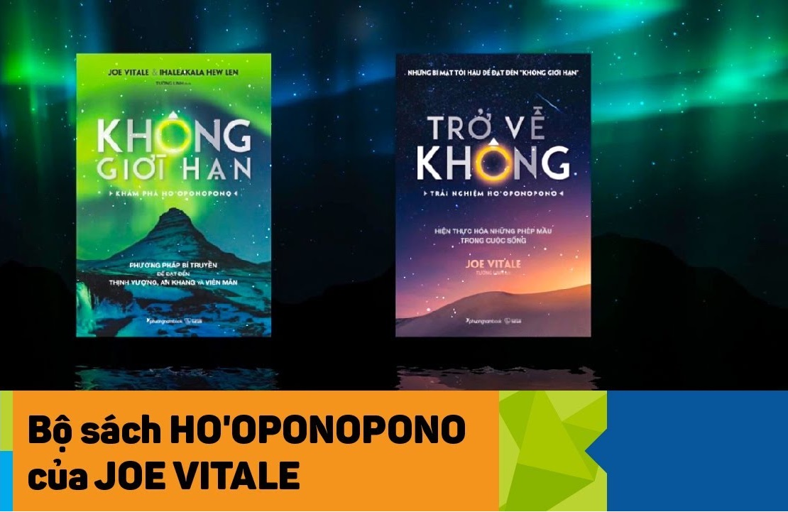 BỘ SÁCH VỀ PHƯƠNG PHÁP HO'OPONOPONO CỦA TÁC GIẢ JOE VITALE