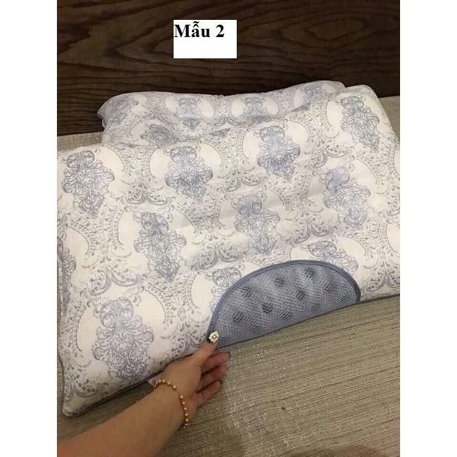 Gối nằm matxa hàng đẹp xuất nhật (45x65cm)