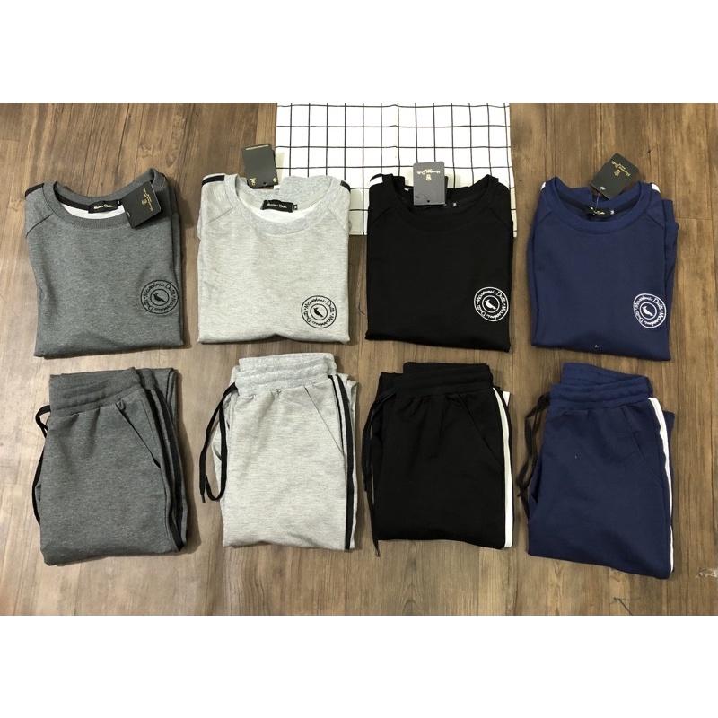 Bộ nỉ nữ thể thao hàng THIẾT KẾ cao cấp chất nỉ cotton da cá loại 1