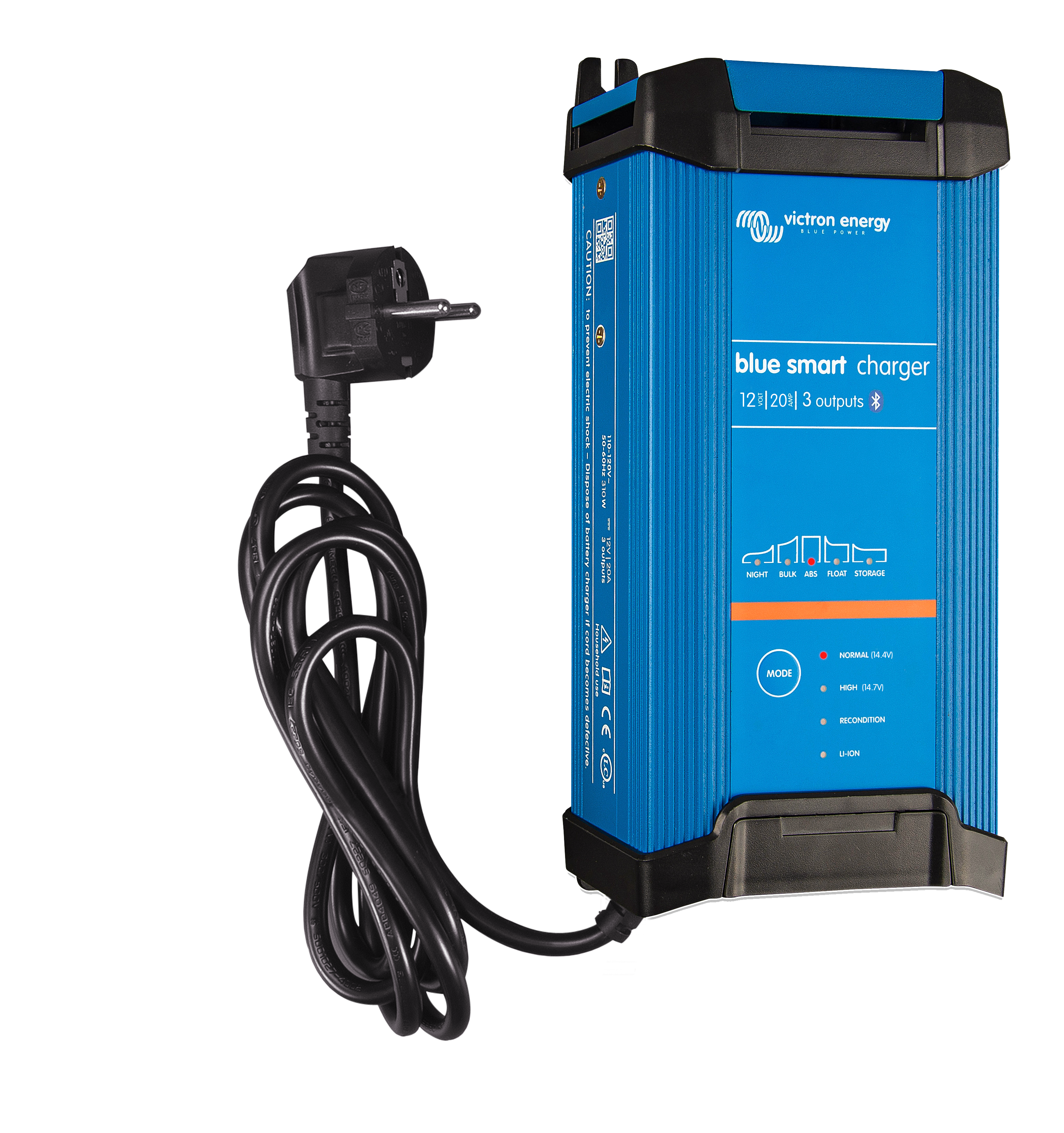 Bộ sạc BlueSmart IP22 Charger 12/20(3) 230V CEE 7/7 của thương hiệu Victron Energy