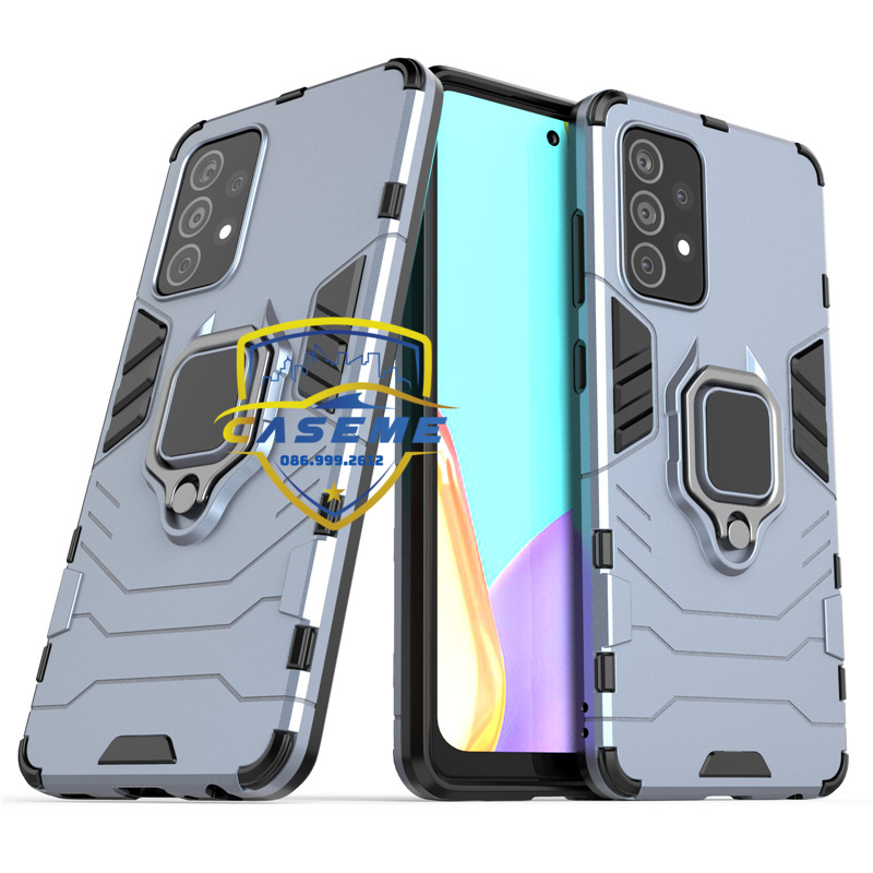 Ốp lưng dành cho Samsung Galaxy A52s Iron Man iRing Nhựa PC cứng viền dẻo chống sốc cao cấp