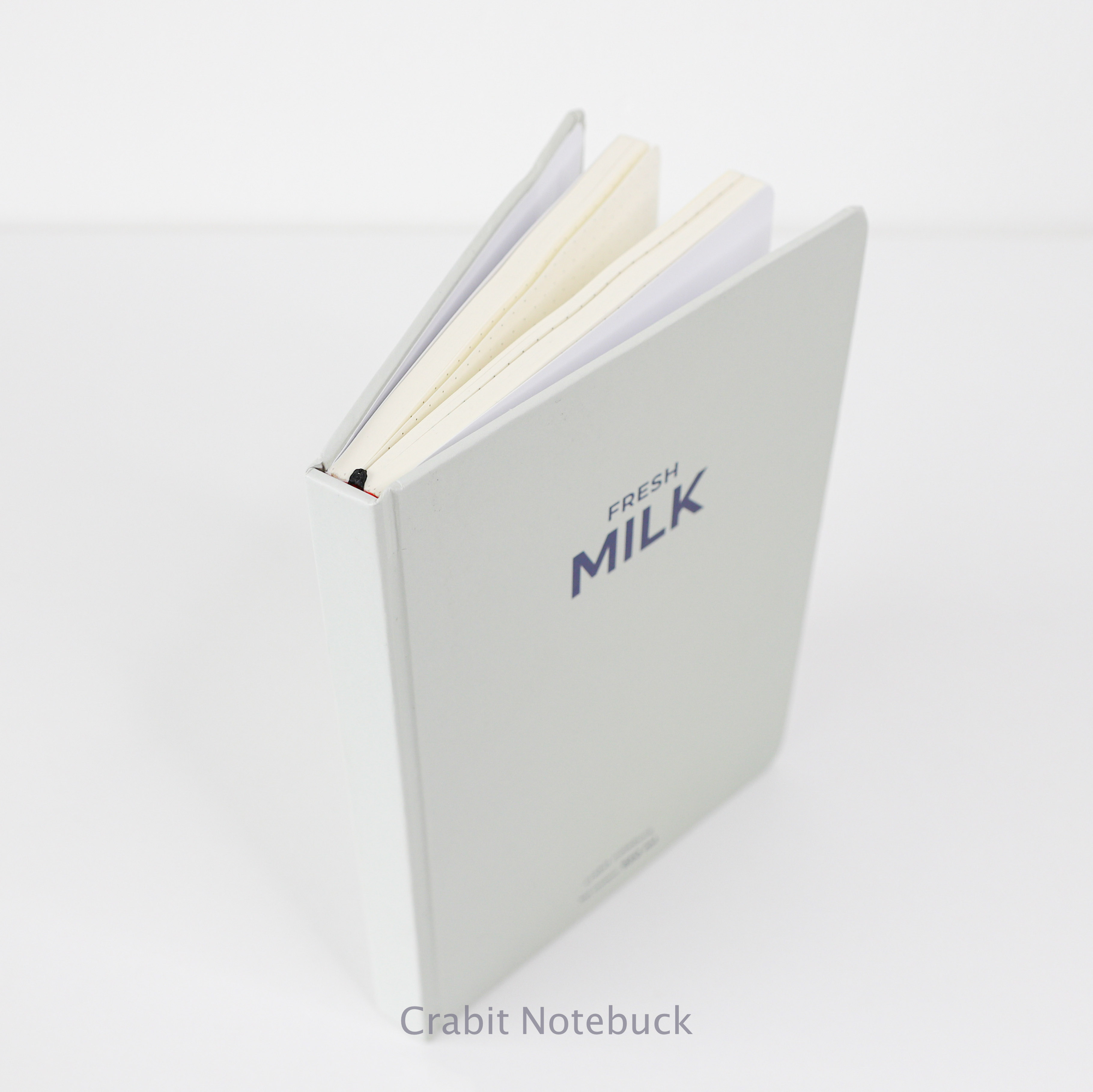 Sổ tay dotgrid Crabit - Milk Collection - Sổ tay ruột chấm dotgrid, ghi chép, làm bullet journal