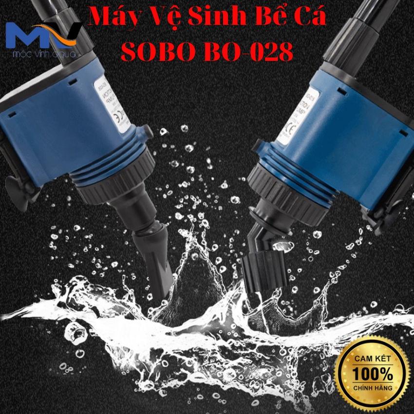 Máy Vệ Sinh Bể Cá SOBO BP-028 | CỬA HÀNG CÁ CẢNH VÀ THIẾT BỊ LỌC NƯỚC HỒ CÁ MỘC VINH AQUA