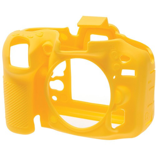 Bao Silicon Bảo Vệ Máy Ảnh Cover Cho Nikon D7100, D7200 vàng