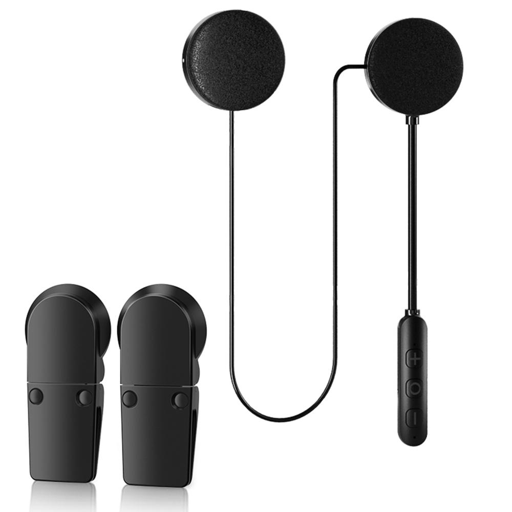 Q7s Motorcycle Helmet BT 5.0 Headset Support Auto Answering Connecting 2 Phones Noise Reduction 30mm Driver Unit
