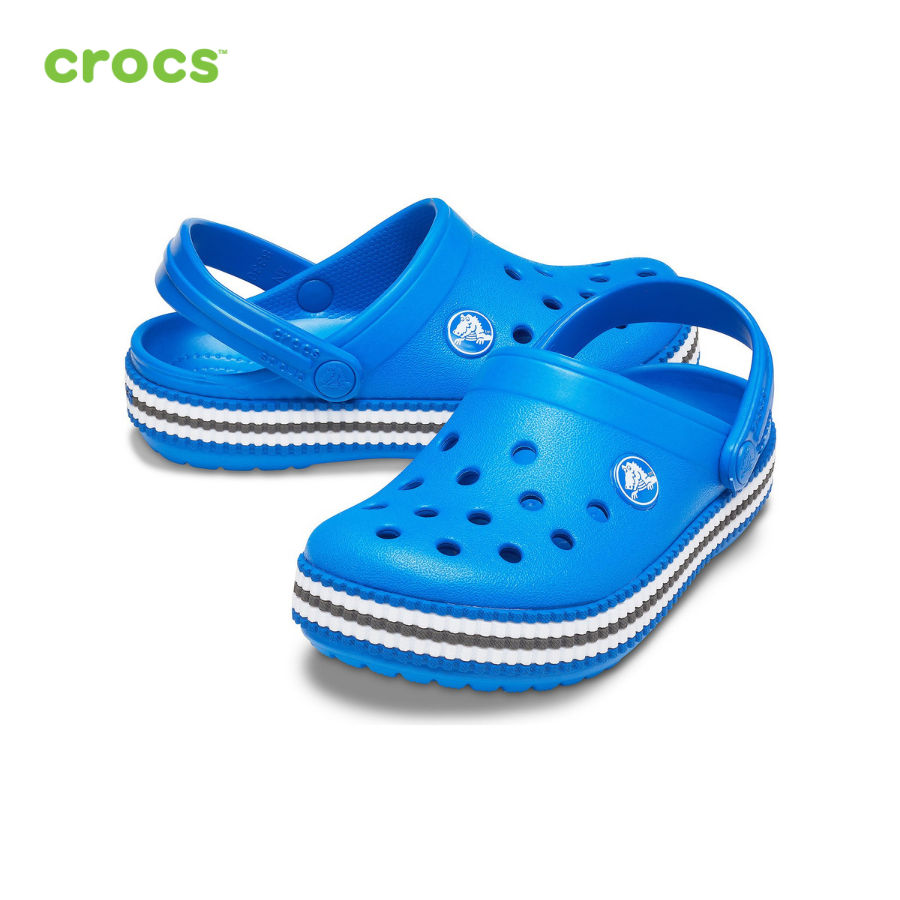 Giày lười trẻ em Crocs Crocband Clog Varsity Bright Cobalt - 207008-4JL