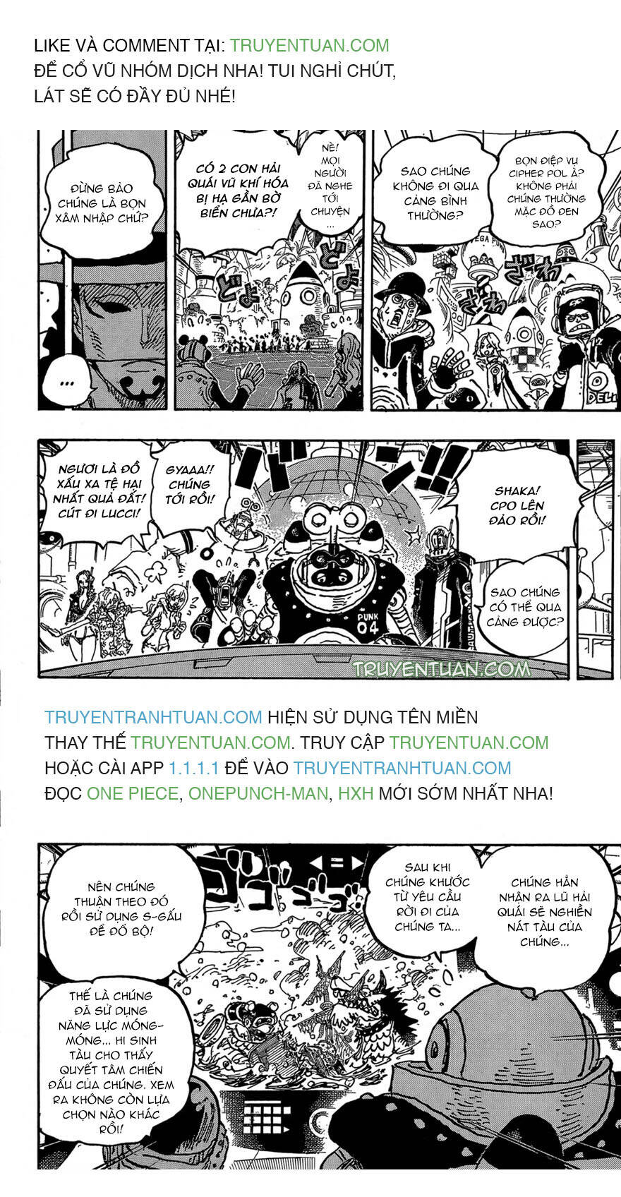 One Piece Chapter 1068 - Trang 11