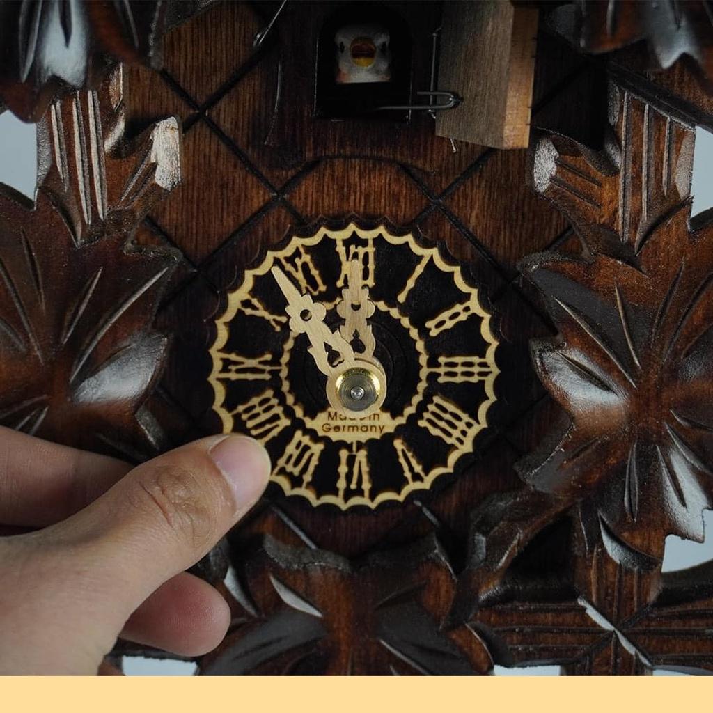 Đồng Hồ Treo Tường Cuckoo Clockvilla Hettich, Đồng Hồ Gỗ, Đồng Hồ Handmade, Nhập Đức, Bảo Hành 12 Tháng